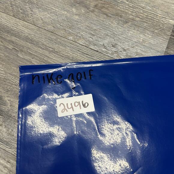 Nike Golf Dri Fit Tech Striped Mens L Mini Swoosh Tour Performance Polo Shirt - Picture 8 of 10